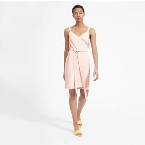 Everlane Japanese GoWeave Tank Mini Wrap Dress